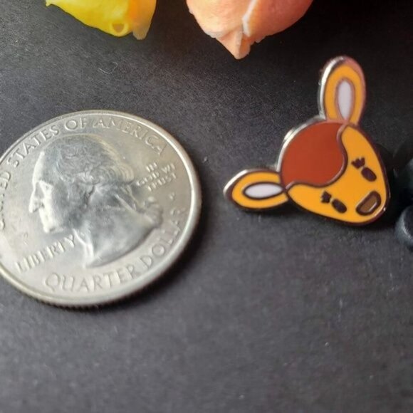 Disney Bambi Trading Pin Mini Deer Face Brooch Badge Lapel Pin Accessories Pin - Picture 2 of 5